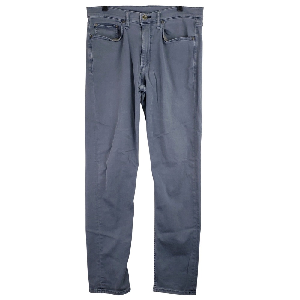 Rag & Bone Fit 2 Slim Pants Mens 33x32 Sunfaded Navy Casual Designer